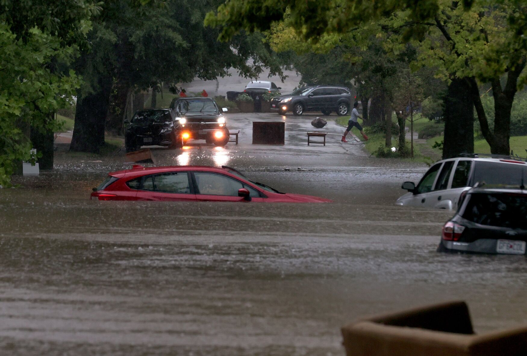 Afternoon showers added to area flooding woes